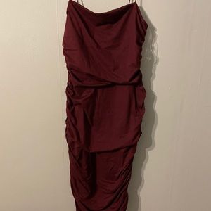 windsor burgundy dress